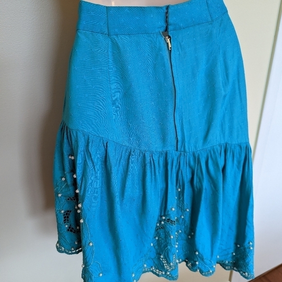 VINTAGE remade asymmetric skirt women's xs - Picture 8 of 16